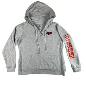 Oklahoma State Cowboys Sweatshirt Womens Medium NCAA Football Top Of The‎ World